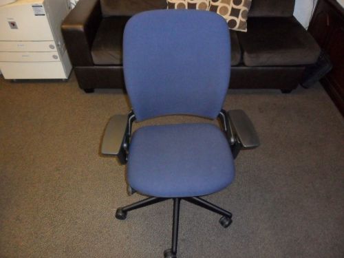 FULLY LOADED EXECUTIVE CHAIR by STEELCASE LEAP V2 NAVY  COLOR