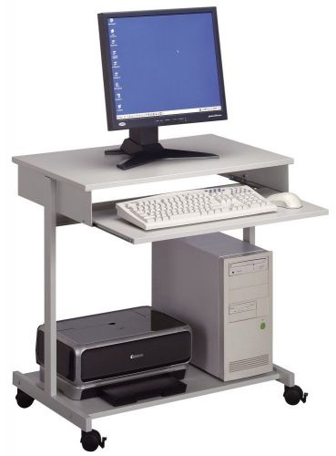 Durable computertisch fahrbar ausziehbare tastatur pc arbeitsstation tisch for sale