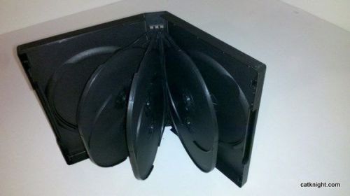 27 mm 8 Disc black A Grade DVD cases carton of 20 NIB