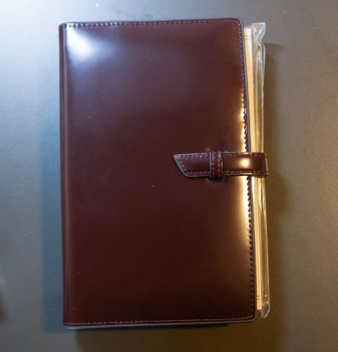Raymay Davinci Cordovan Bible Size Planner Brown DB220C Japan with Refills