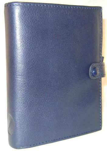 FILOFAX - Pocket “Kensington” Organizer - Navy Leather