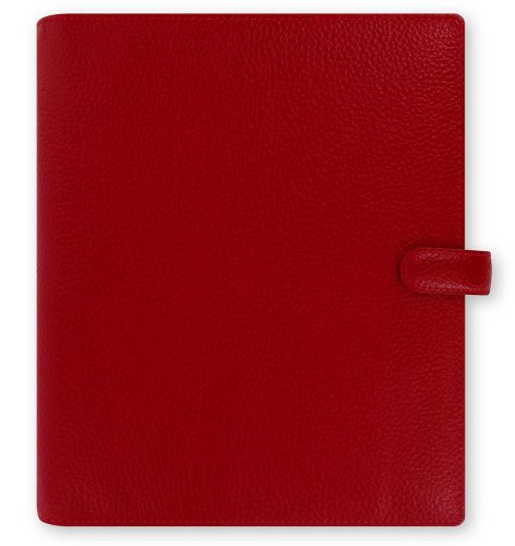 Filofax a5 finsbury leather organizer red cherry agenda calendar  dairy  022498 for sale