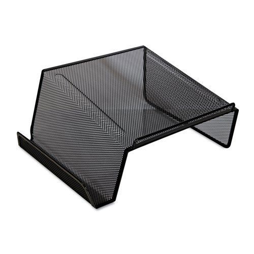 Universal unv20015 mesh desktop telephone stand in black for sale