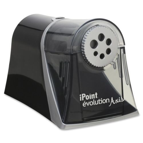 Acme United iPoint Evolution Axis Pencil Sharpener -5&#034;x7.8&#034;x5.4&#034; - Silver