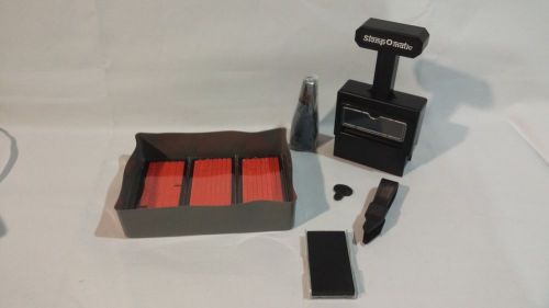 Stamp O Matic Vintage Personalized Self Inking Printing Kit NIB