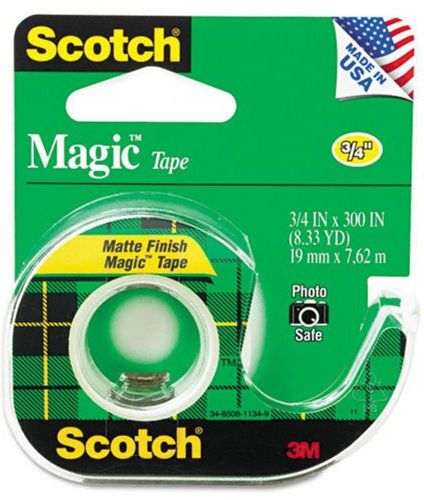 3m scotch magic mattle finish tape - 12 rolls for sale
