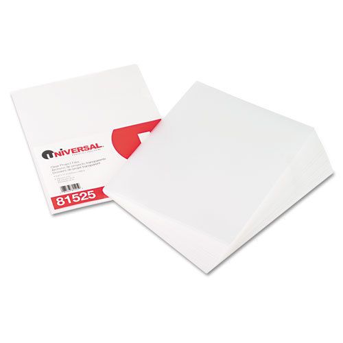 Project folders, jacket, poly, letter, clear, 25/pack for sale