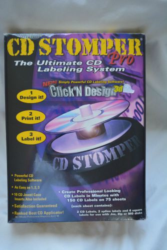CD Stomper Pro CD Labeling System  NIB