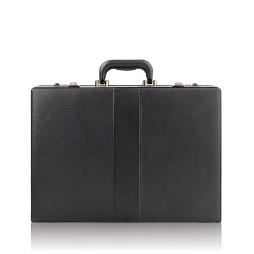 SOLO Classic Collection Expandable Attache, Hard-Sided with Combination Locks, B