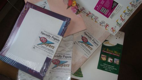 wholesale lot 840 sheets specialty paper assorted style 8.5 x 11