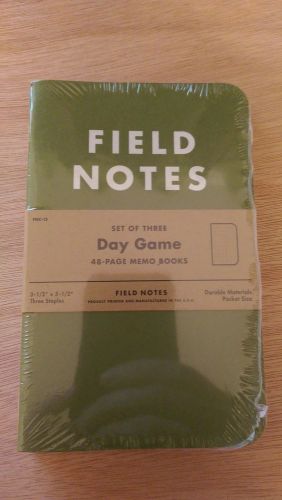 Field Notes Day Game Edition - Sealed 3-Pack