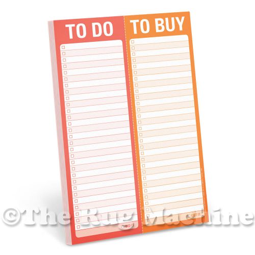 To do to buy pad - lead two lives with one perforated paper pad! 60 sheets *new* for sale