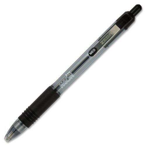 Zebra pen z-grip neon ballpoint retractable pen - bold pen point type (zeb22910) for sale
