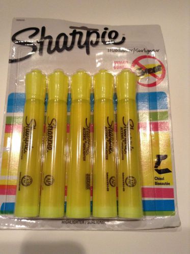 Sharpie  Yellow Highlighters 5 Pk