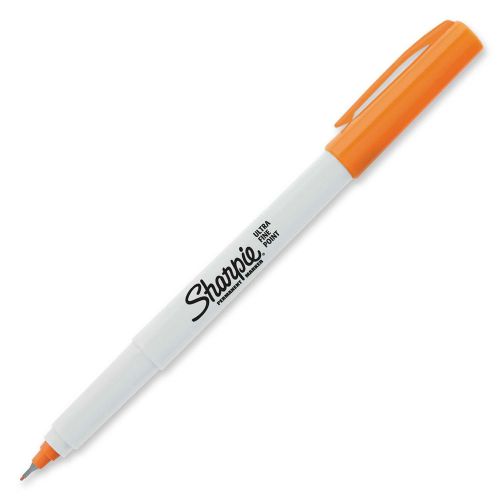 Sharpie Permanent Marker Pen Ultra Fine Orange