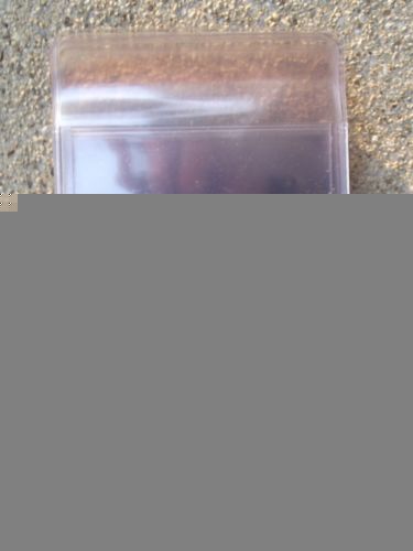 Clear Vinyl Plastic Pocket Protectors 3.5&#034; Wide(12)