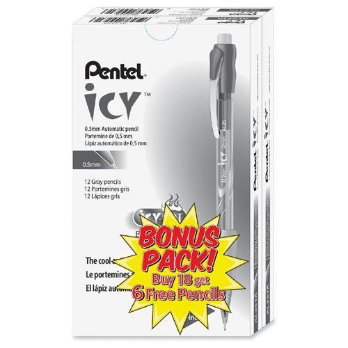 Pentel Icy Al25taswspr Multipurpose Automatic Pencil - 0.5 Mm Pen Point Size -