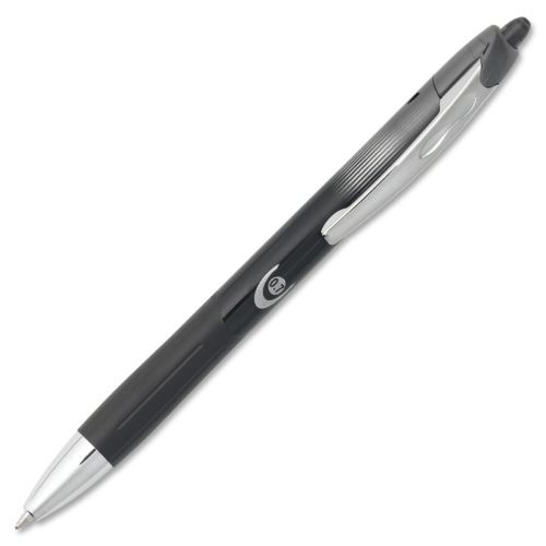 Bic Triumph 537rt Retractable Gel Pen - Medium Pen Point Type - 0.7 (rtr5711bk)