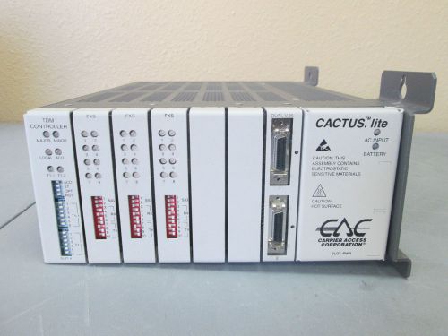 Carrier Access Corporation  CACTUS.Lite CACTUS 3x FXS Telecom Equipment Products