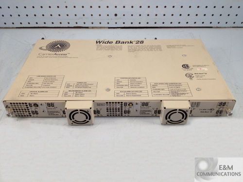 930-0106 carrier access wide bank 28 multiplexer ds3 ds-x with front fan option for sale