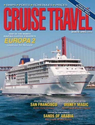 Cruise Travel Magazine Print Subscription/1 year/6 issues per year