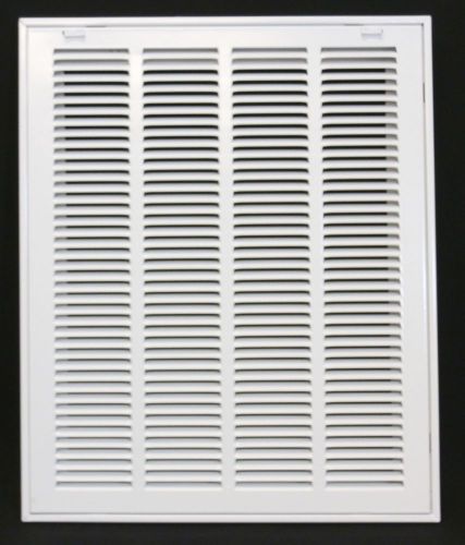 16w&#034; x 20h&#034; return filter grille - easy air flow - flat stamped face for sale
