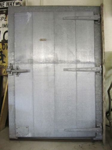 BIG! Commercial Meat Locker/Industrial Cooler/Cold Storage Steel Door WILL SHIP