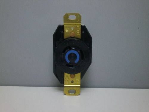 Hubbell hbl2320 2320a turn-twist-lock locking receptacle 20a 2p 3w 250v l6-20r for sale