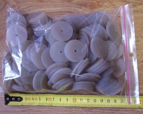 200 pcs. x silicone rubber washer  od30mmxid5mm (m5) x 3mm thk unterlegscheiben for sale