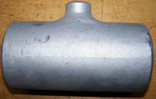 3&#034; x 1&#034; galvanized weld tee std a234 wpb for sale