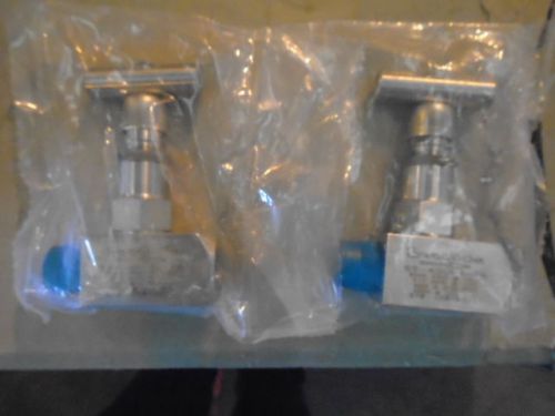 Swagelok ss-4gum6-f6 general utility service needle valve new 1 lot of 2 for sale