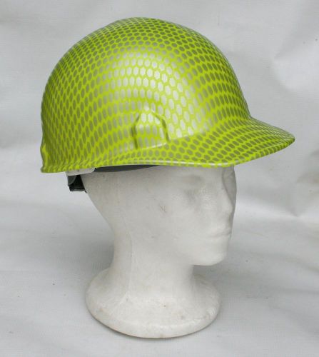 Jackson Construction Hard Hat RARE PATTERN Foreman Journeyman Safety Tool