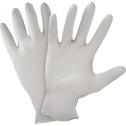 Kimberly-clark kleen guard 97823 g10 grey nitrile gloves large - 150 gloves box for sale