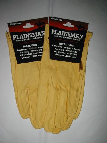Plainsman Gloves 2 Pair Medium - New with Tags