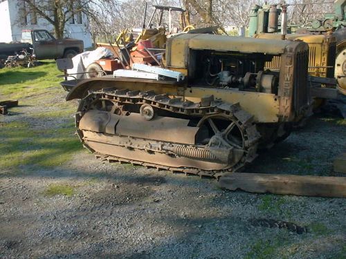 Vintage antique tractor cat 25 rear seat orchard model for sale