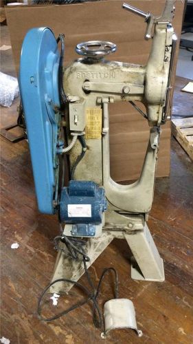 Bostitch Wire Stitcher Bronco with Foot Pedal Textron, 115V 1PH USED
