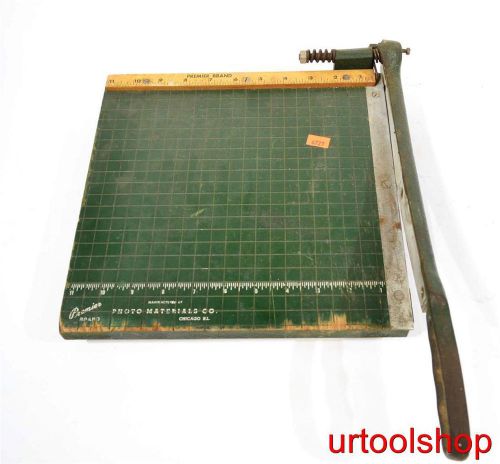 Cutters paper81/2*11&#034; paper cutter premier photo materials co inch mm 6725-13 6 for sale