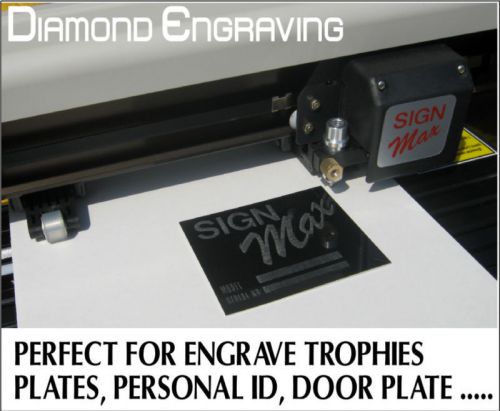 Diamond engraving kit for vinyl express r-series 31 19, vinyl cutter signmax for sale