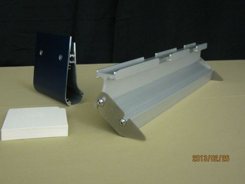 16&#034; flood bar for m&amp;r press, silk screen squeegee, aluminum printing squeegee for sale
