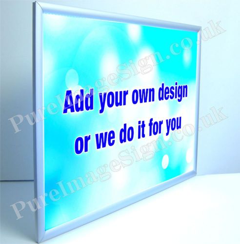 A1 LED Indoor Illuminating Light Box Lightbox 60X90X2.8cm 24&#034;x33&#034; Poster Display