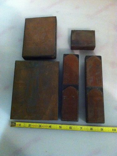 Copper Printing Blocks