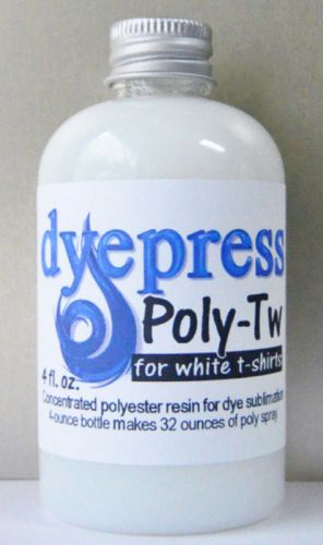 Poly-tw dye sublimation ink polyester t-shirt 4 oz concentrate makes 32 oz spray for sale