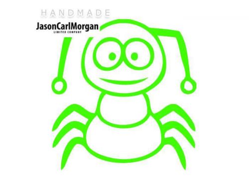 JCM® Iron On Applique Decal, Insects Neon Green