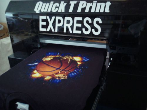 Direct to Garment Printer Quick T Print DTG Printer Epson LOTS OF INK