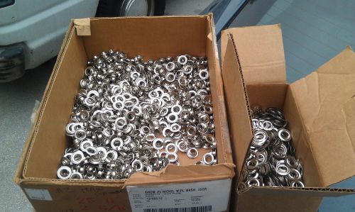 Nickel grommets #2 3/8 hole w/ pl washers 25gr pack of 50 for sale
