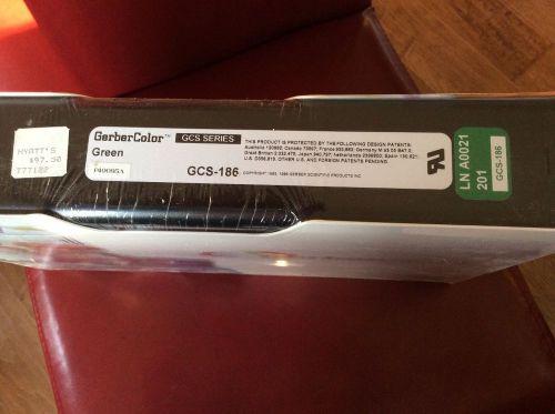 Gerber Color Thermal Transfer Foils GCS Series P49095A Green GCS-186 Edge