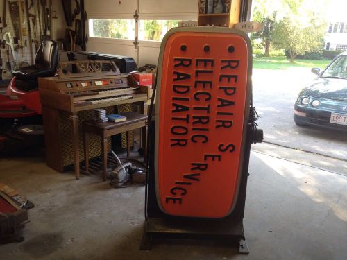Repair electric radiator service sign for sale
