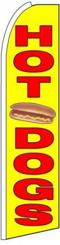 HOT DOGS  X-Large Swooper Flag - fd-0372