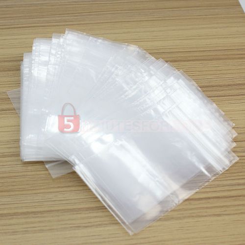 1 Pack Clear Resealable Ziplock Small Plastic Bags Gift Craft Packaging 6x9cm