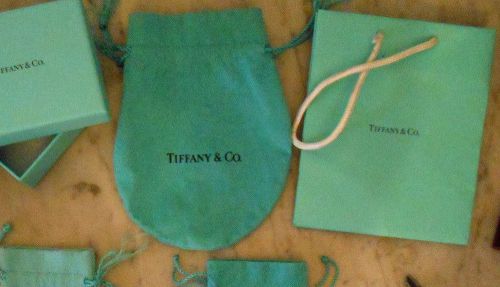 Genuine tiffany and co. gift box and  bag3 for sale